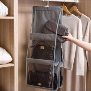6 Pockets Double-Sided Handbags Organizer