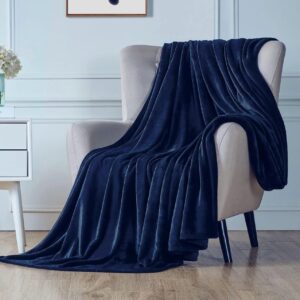 Luxury Ac Blankets (Elegant Bag Packaging) In Midnight Blue Color